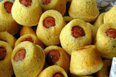 Gluten-Free Mini Corn Dog Bites